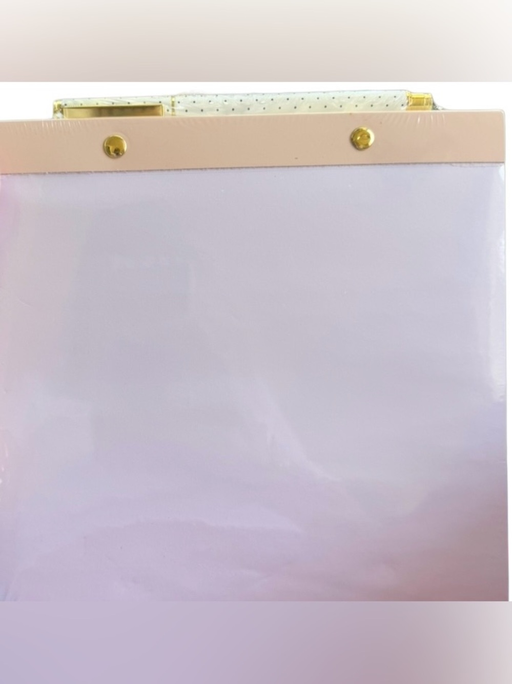 SUGAR PAPER NWT notepad and polka dot pen
